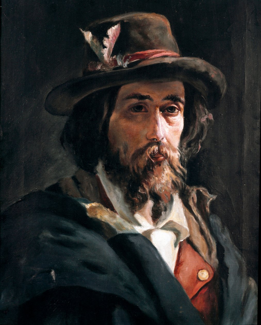 Risorgimento: Ritratto di Francesco Nullo (1825-1863), patriota italiano e tenente dell