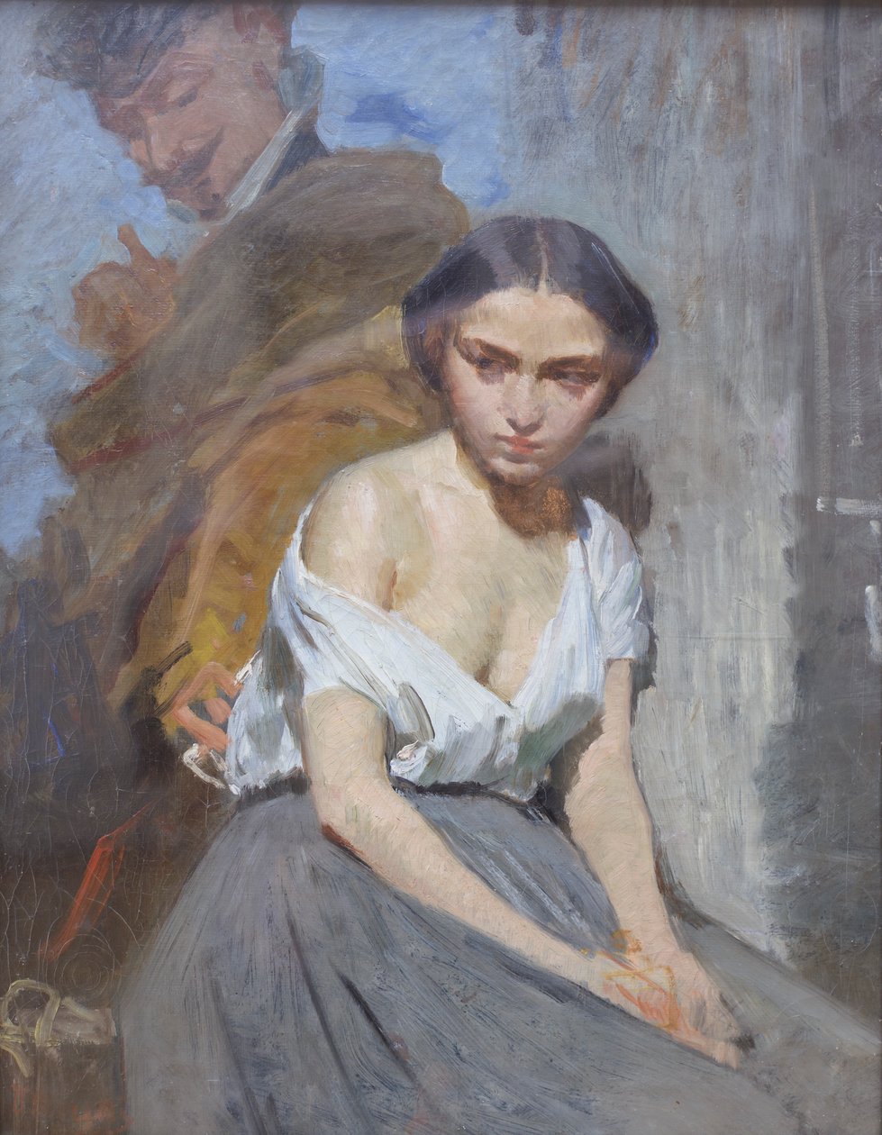 Seduzione, fine XIX secolo da Domenico Morelli