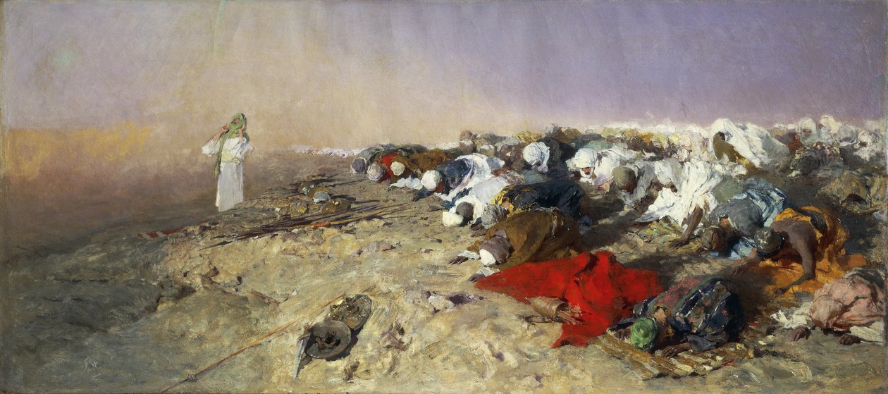 Sermone di Maometto da Domenico Morelli