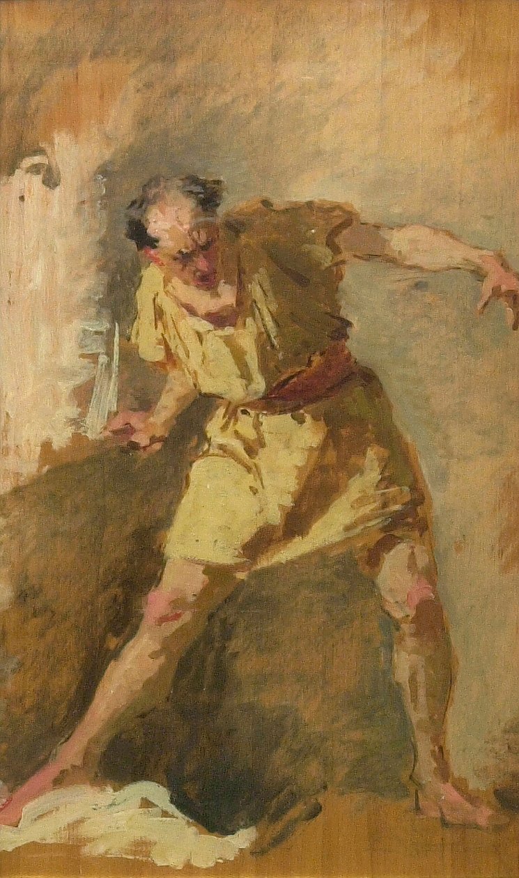 Il Gladiatore, XIX secolo da Domenico Morelli