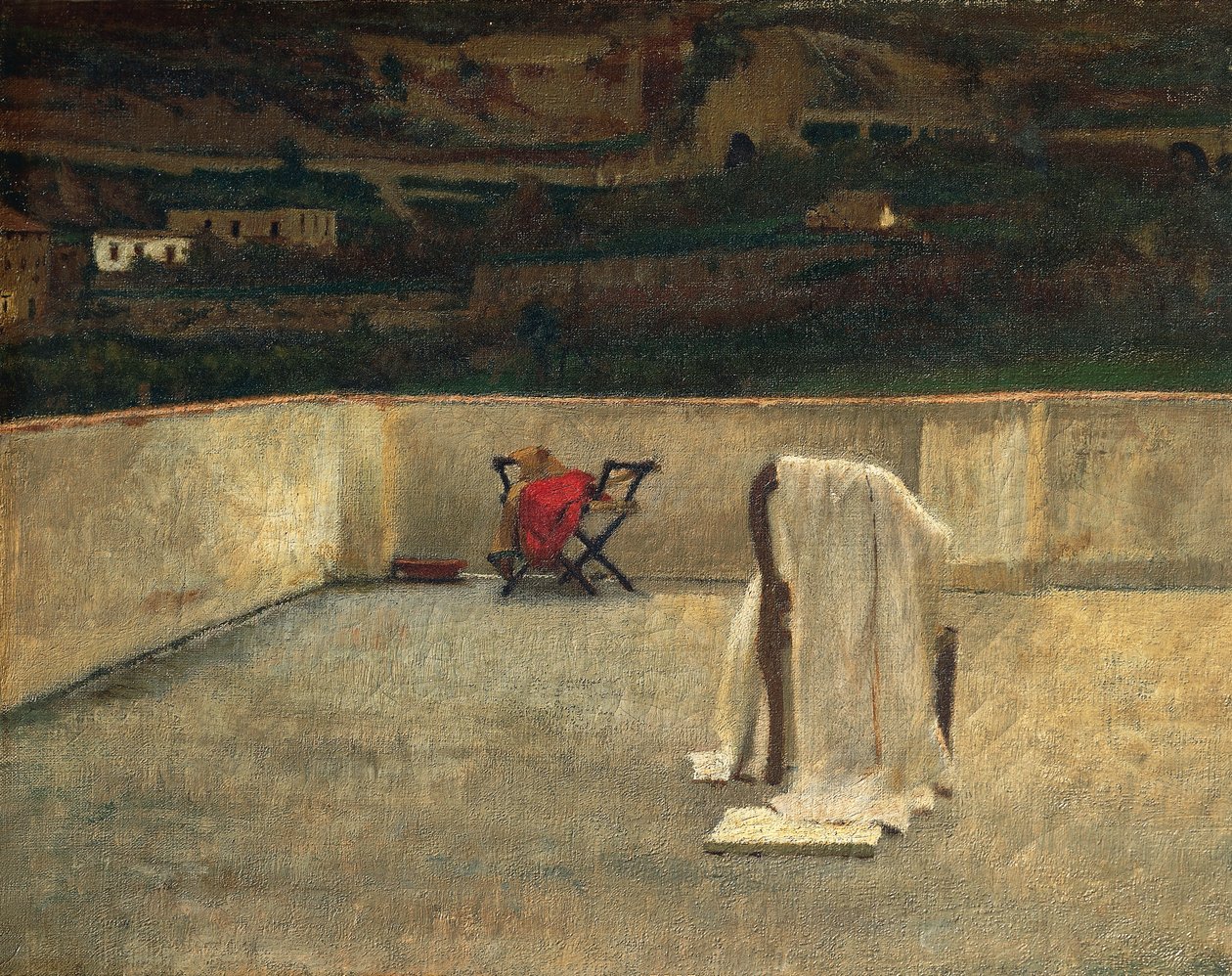 La terrazza, di Domenico Morelli da Domenico Morelli
