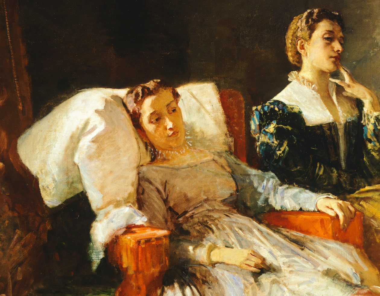 Torquato Tasso legge Gerusalemme Liberata a Eleonora d