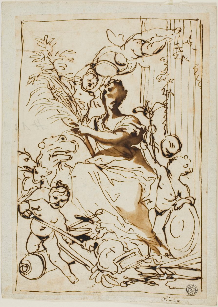 Allegoria della vittoria da Domenico Piola