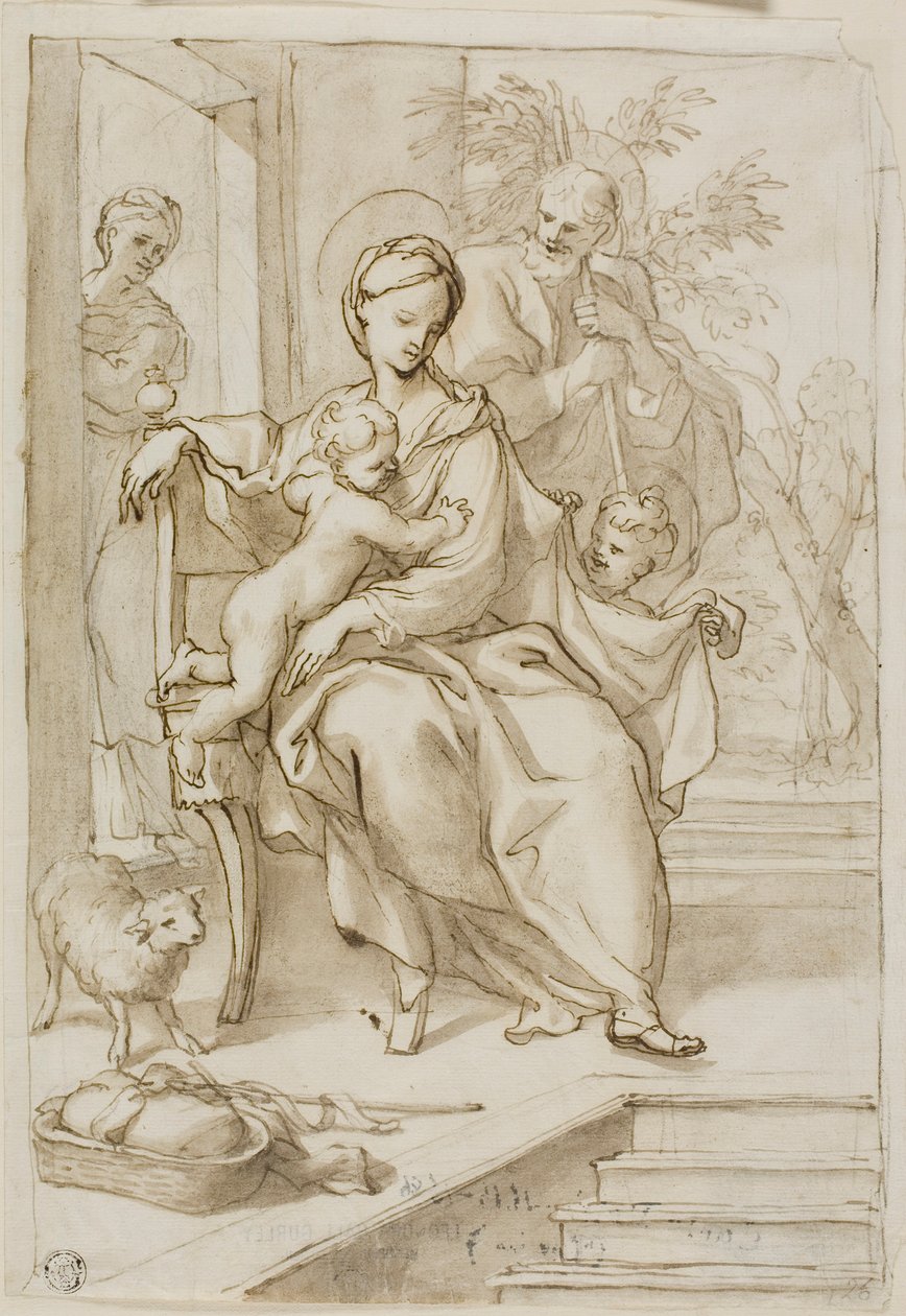 Sacra Famiglia con Sant