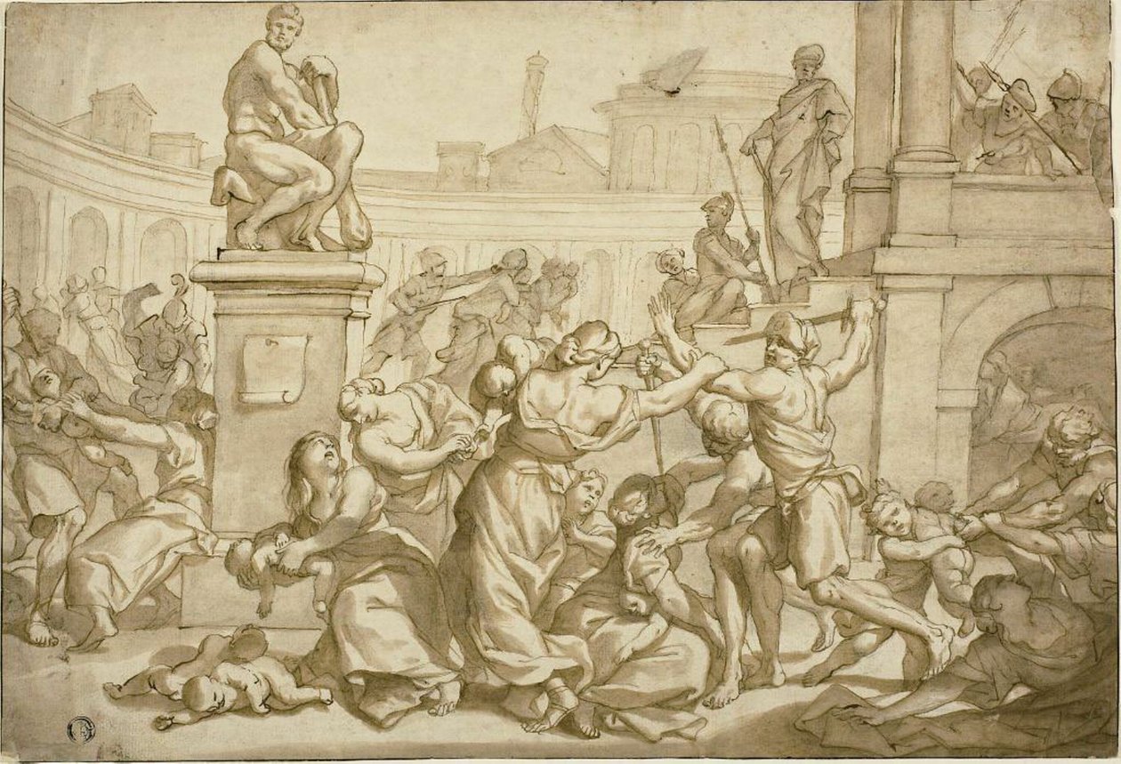 Massacro degli innocenti da Domenico Piola