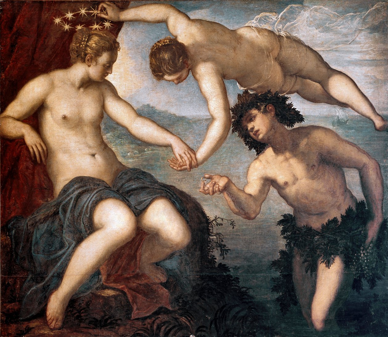 Bacco, Venere e Arianna da Domenico Robusti Tintoretto