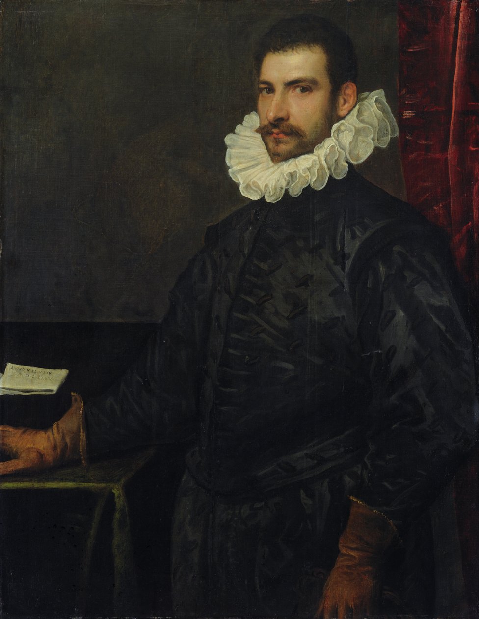 Ritratto di un giovane uomo da Domenico Robusti Tintoretto