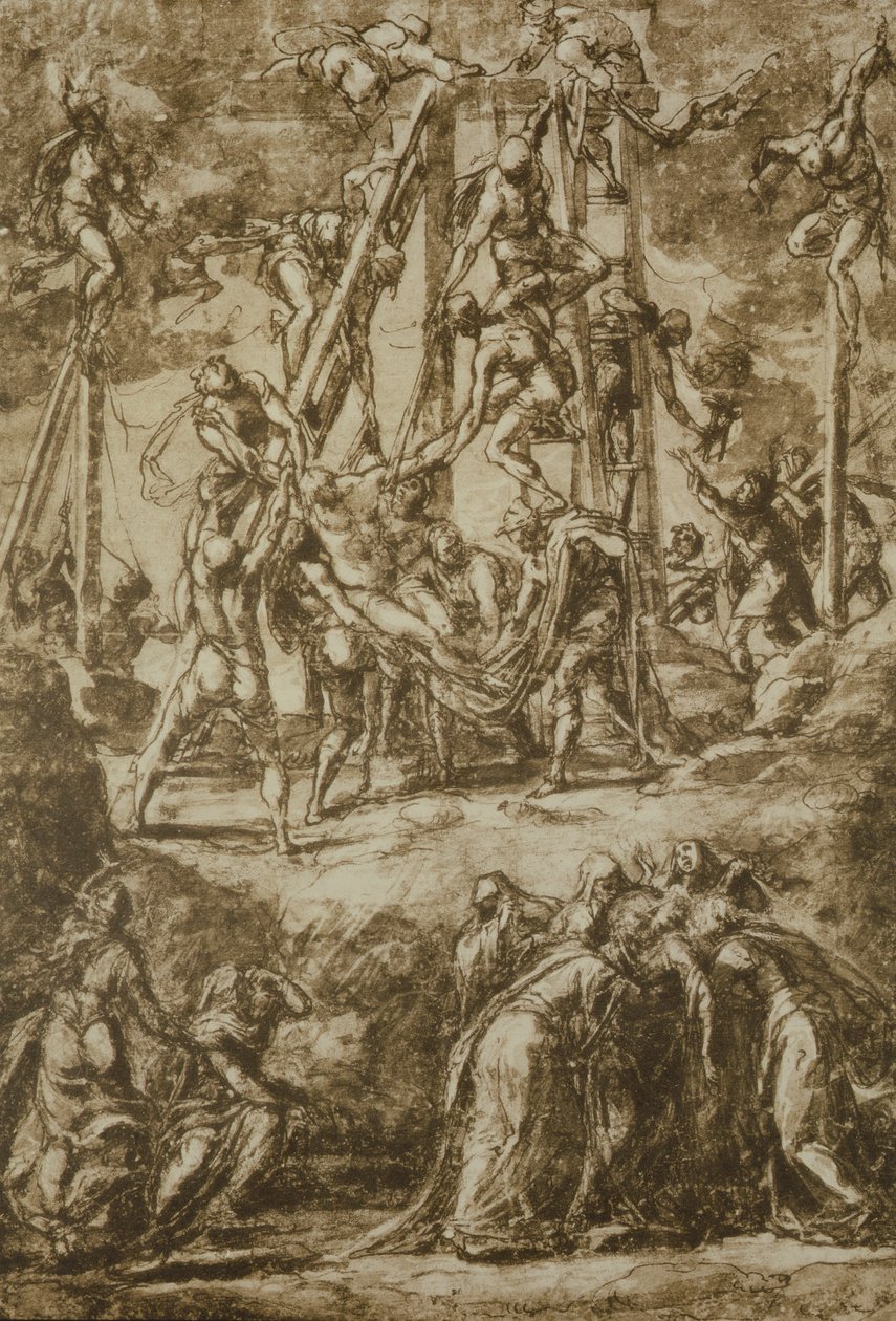Studio per la Deposizione da Domenico Robusti Tintoretto