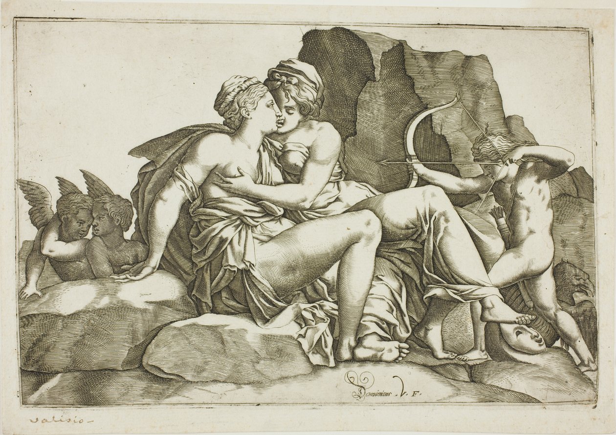 Giove e Callisto da Domenico Vito