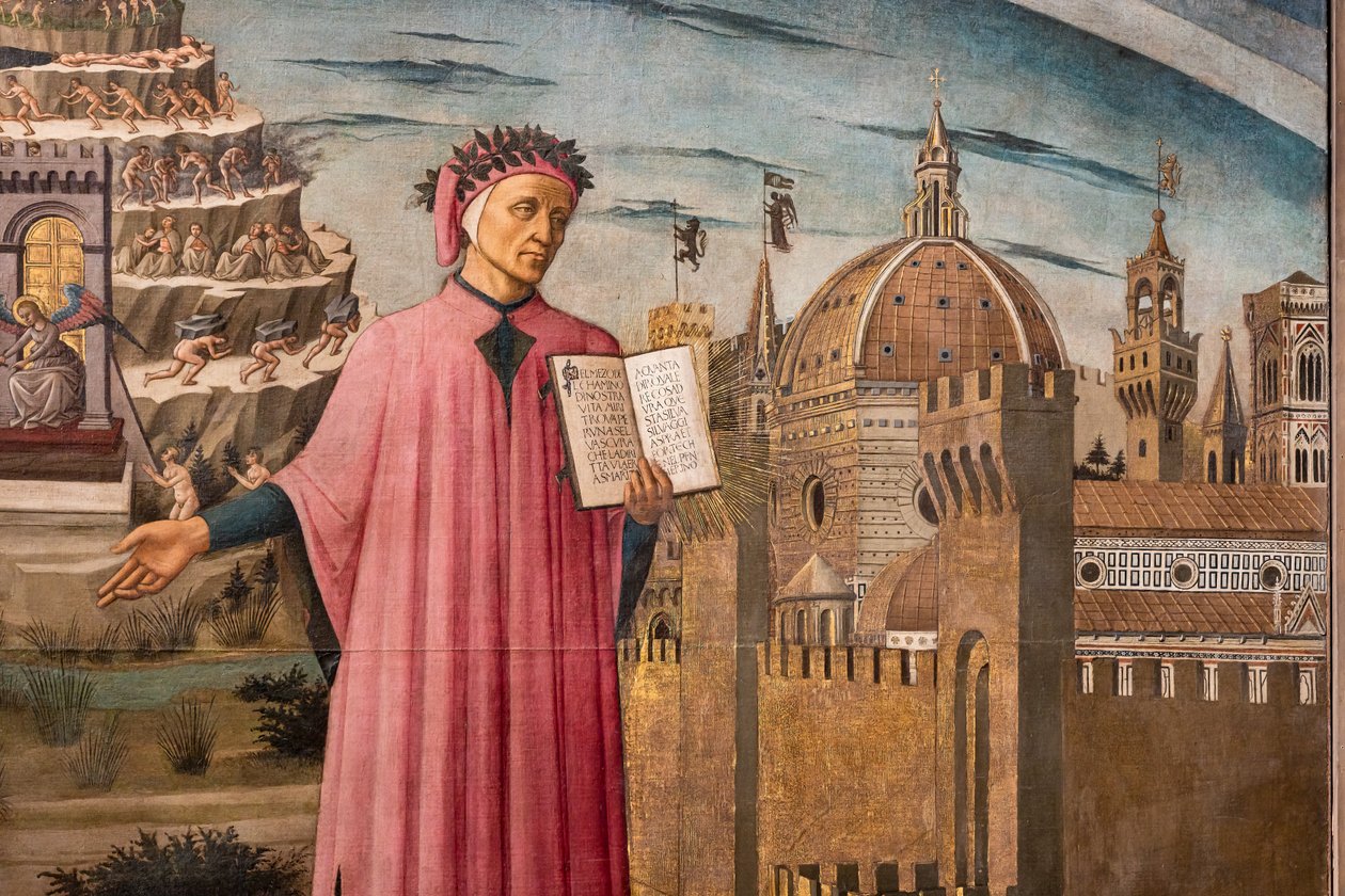 Divina Commedia di Dante Alighieri da Domenico di Michelino