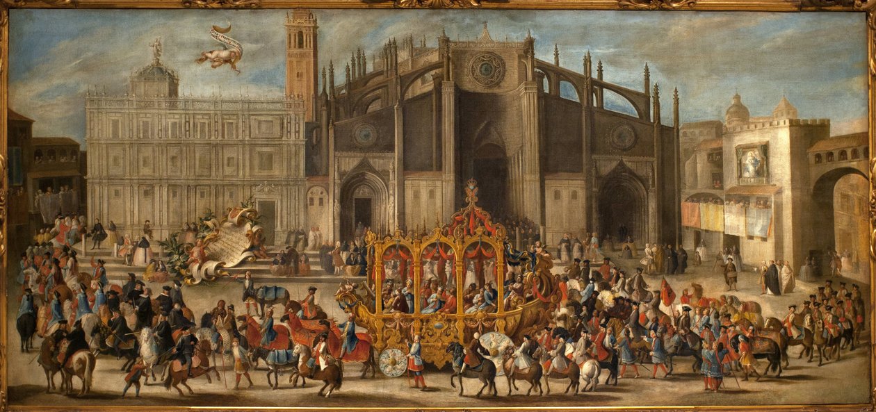 Carro della proclamazione della maschera da Domingo Martinez