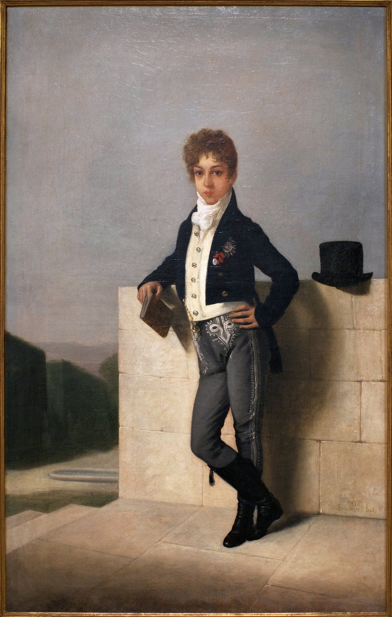 Ritratto di Joao Pedro Quintella, Conte di Farrobo (1801-1869) da Domingos Antonio de Sequeira