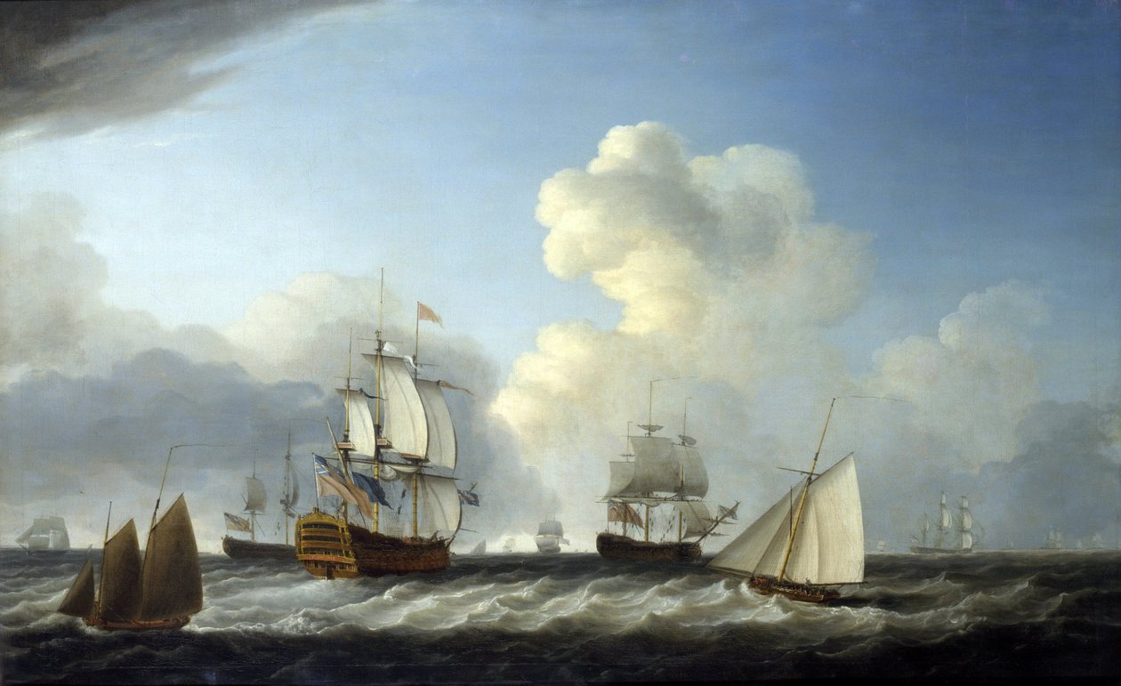 La seconda nave di classe della Royal Navy britannica, 98 cannoni, era la 