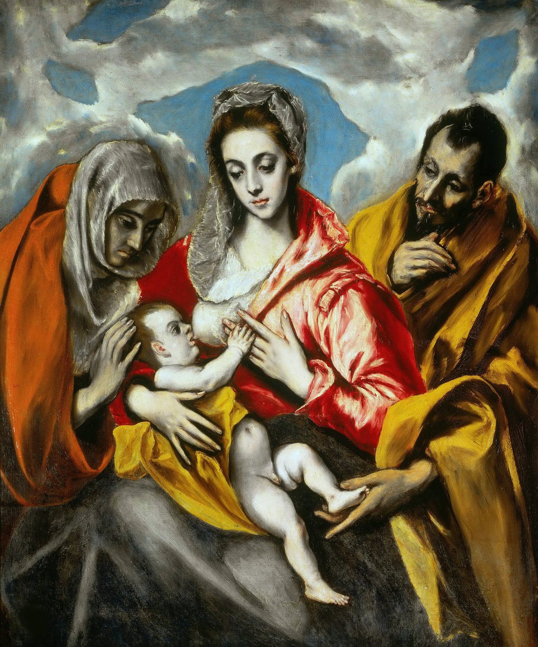 La Sacra Famiglia, 1595 da Dominico El Greco