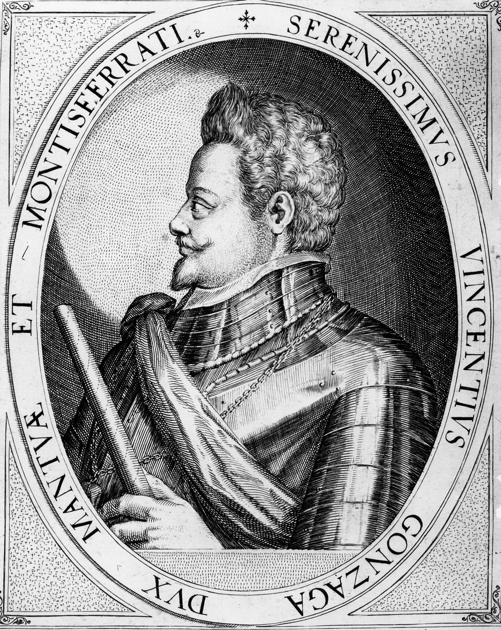 Vincenzo Gonzaga, Duca di Mantova, 1597 da Dominicus or Custodis Custos