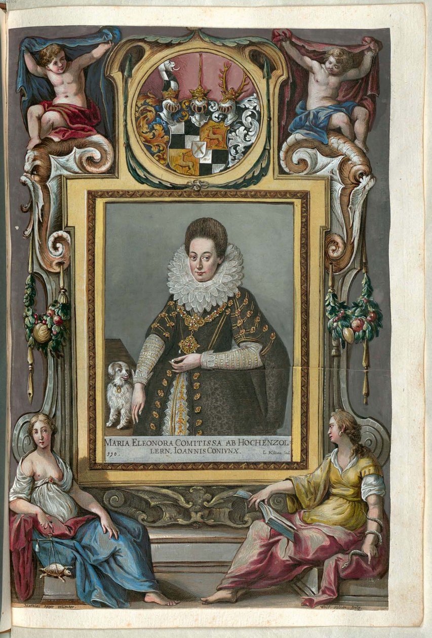 Fuggerorum et Fuggerarum imagines - 112r da Dominicus Custos