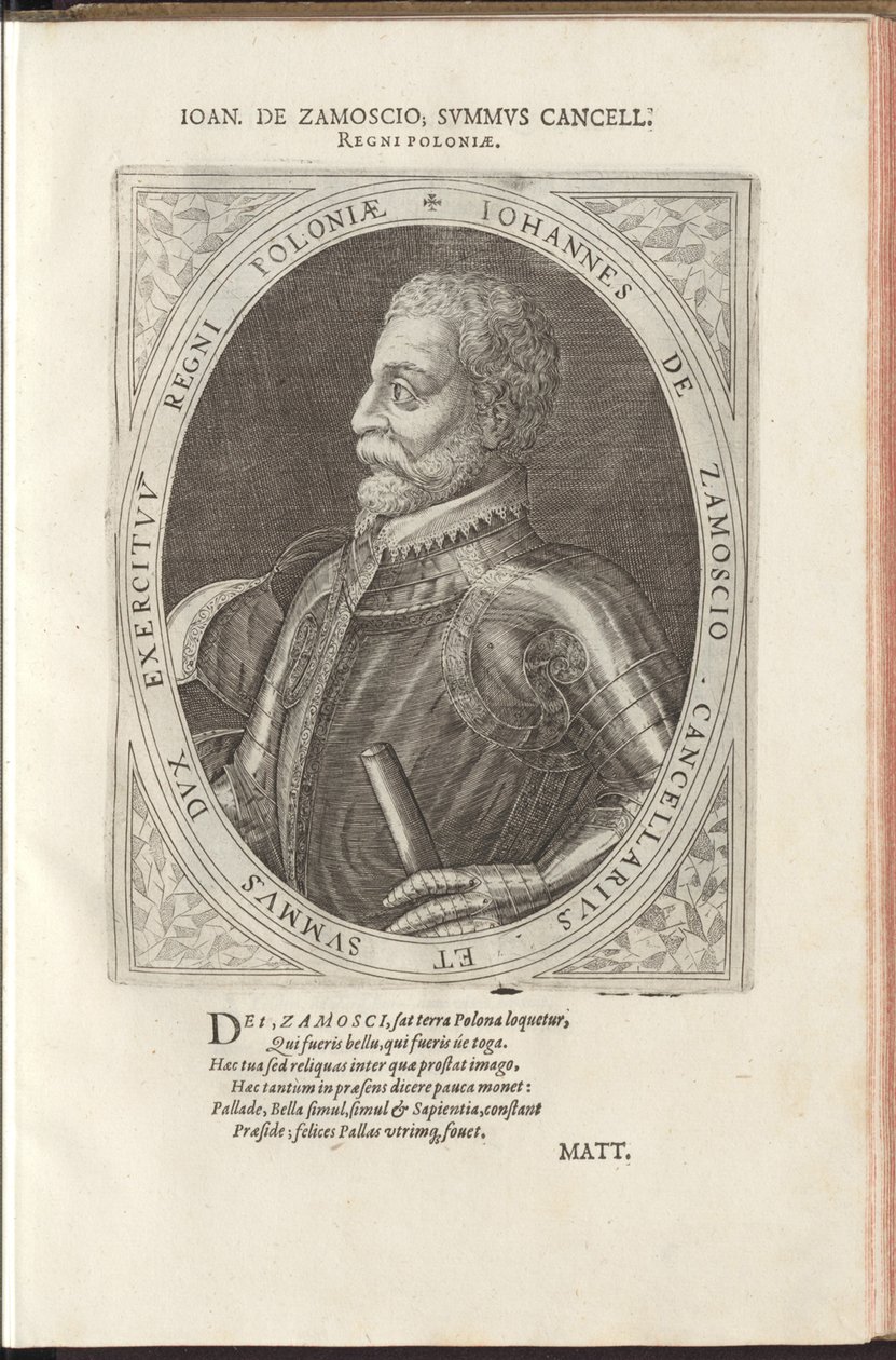 Hetman Jan Zamoyski 1542-1605 da Dominicus or Custodis Custos