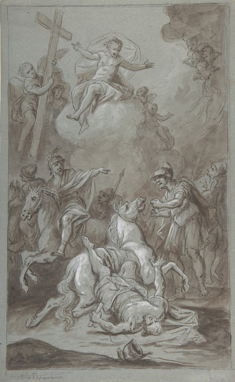 La Conversione di San Paolo recto, L