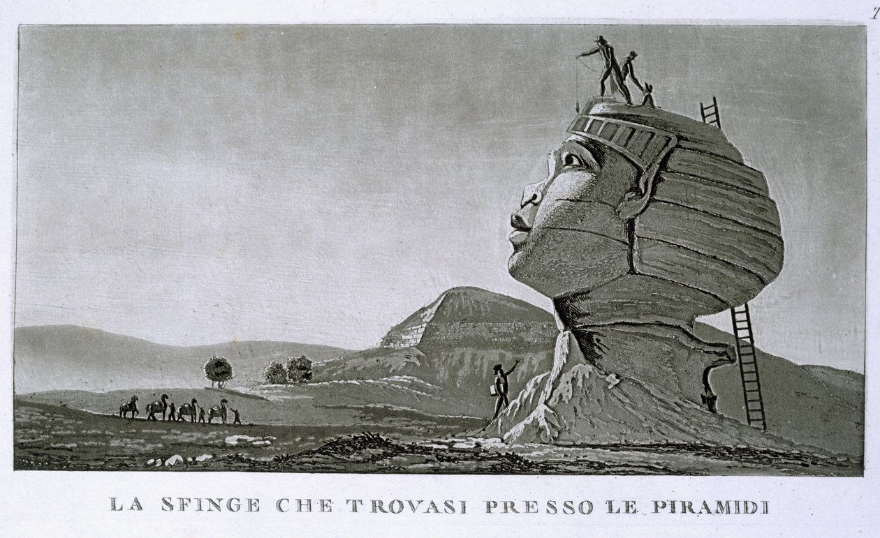 La Sfinge di Giza, da 