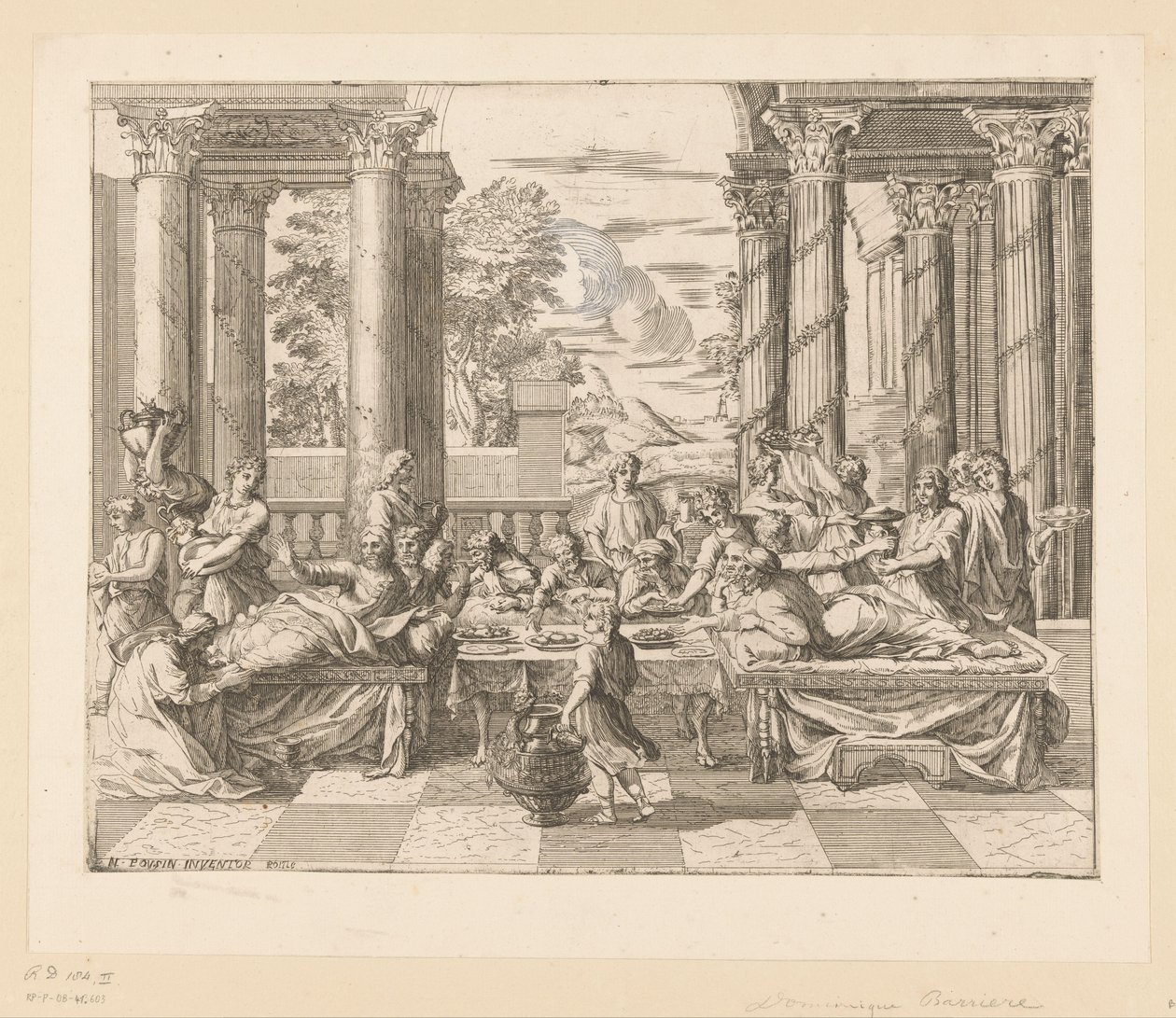 Maria Maddalena unge i piedi di Cristo da Dominique Barriere