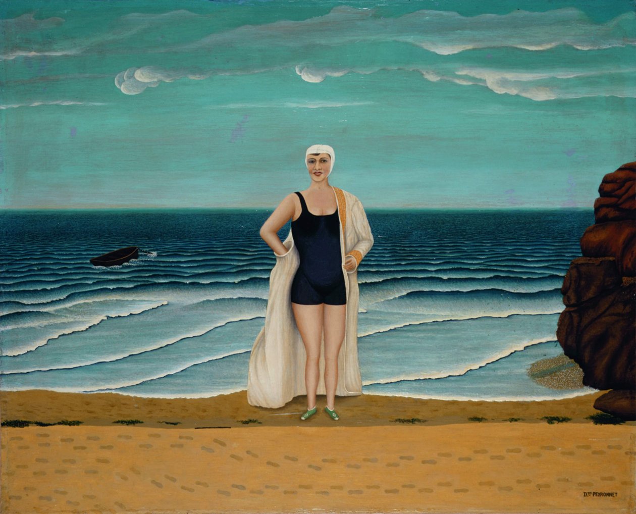 Le scogliere e il mare, 1931 da Dominique Peyronnet