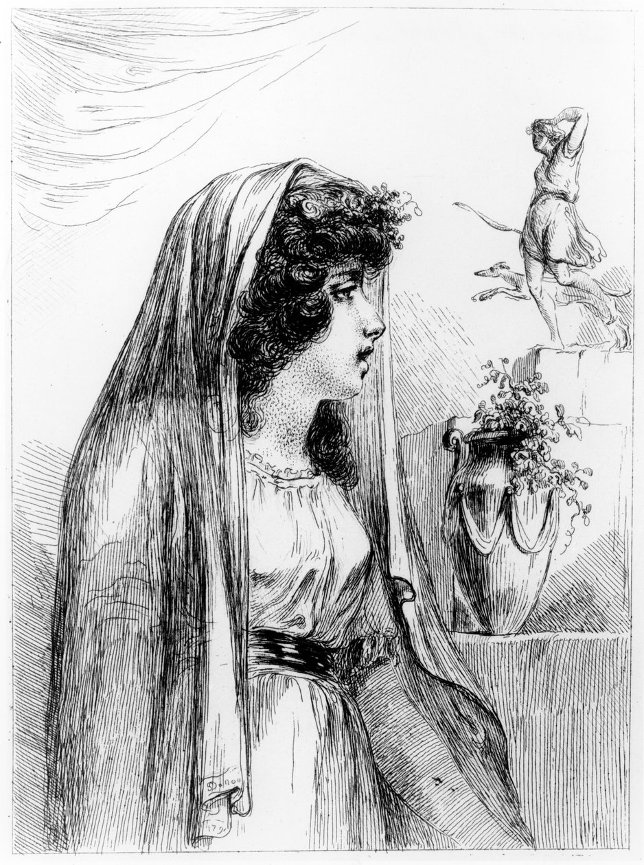 Lady Hamilton come Diana-Ecate, 1791 da Dominique Vivant Denon