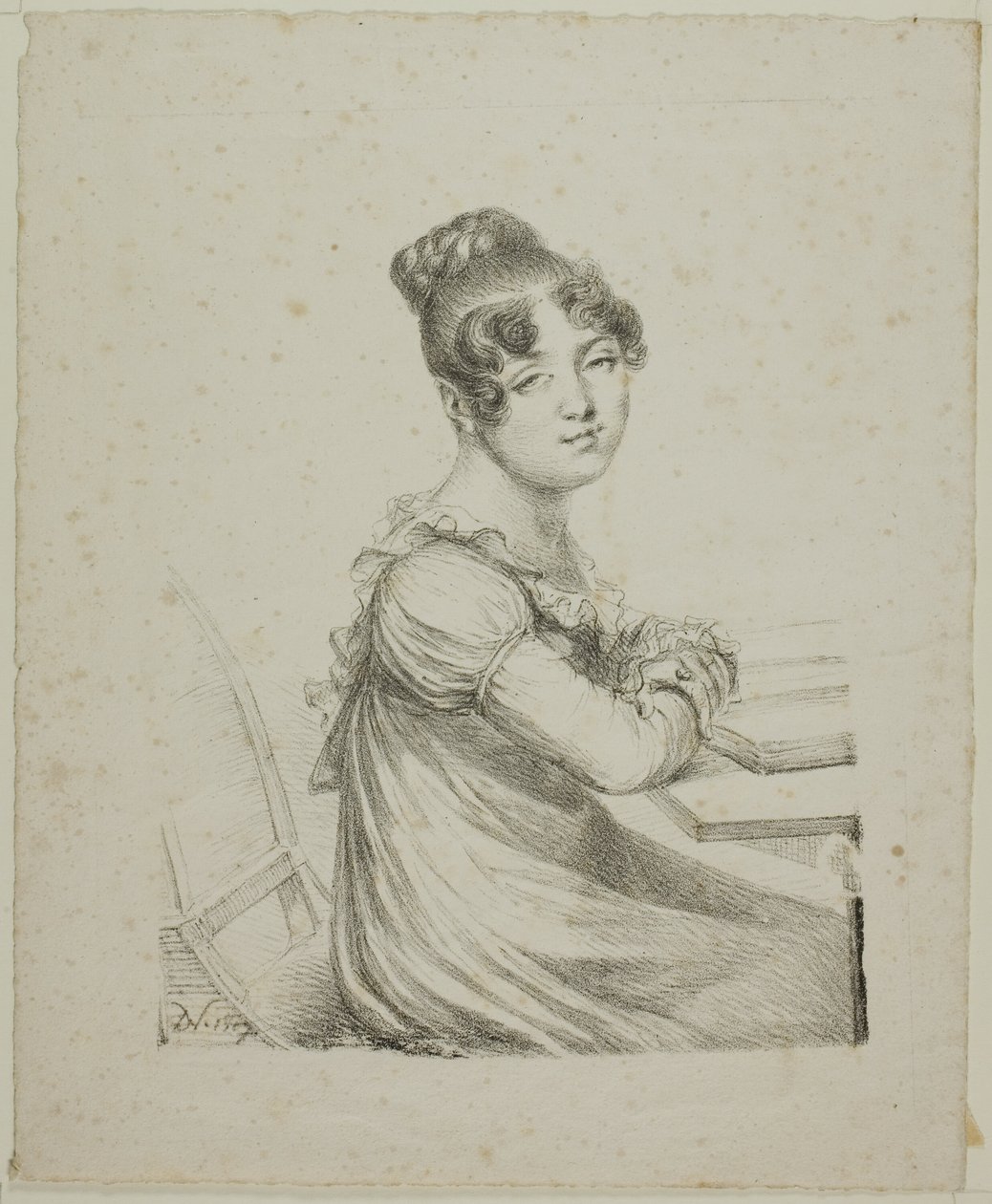 Ritratto della contessa Mollien da Dominique Vivant Denon