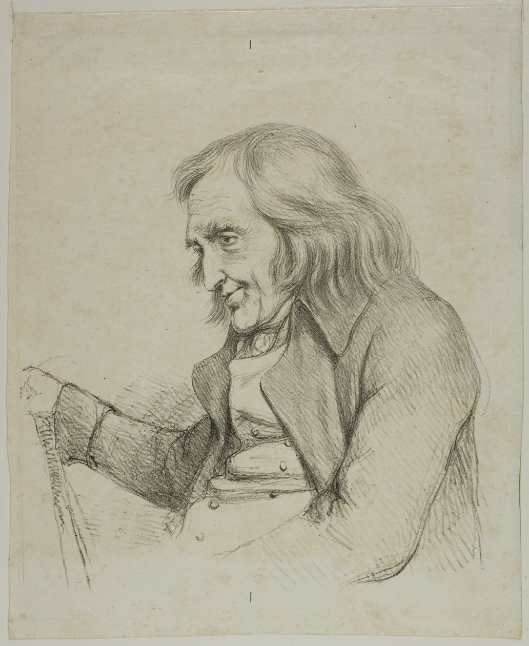 Ritratto di un vecchio da Dominique Vivant Denon