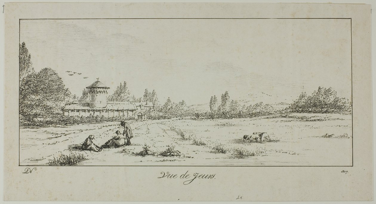 Veduta di Jeurs da Dominique Vivant Denon