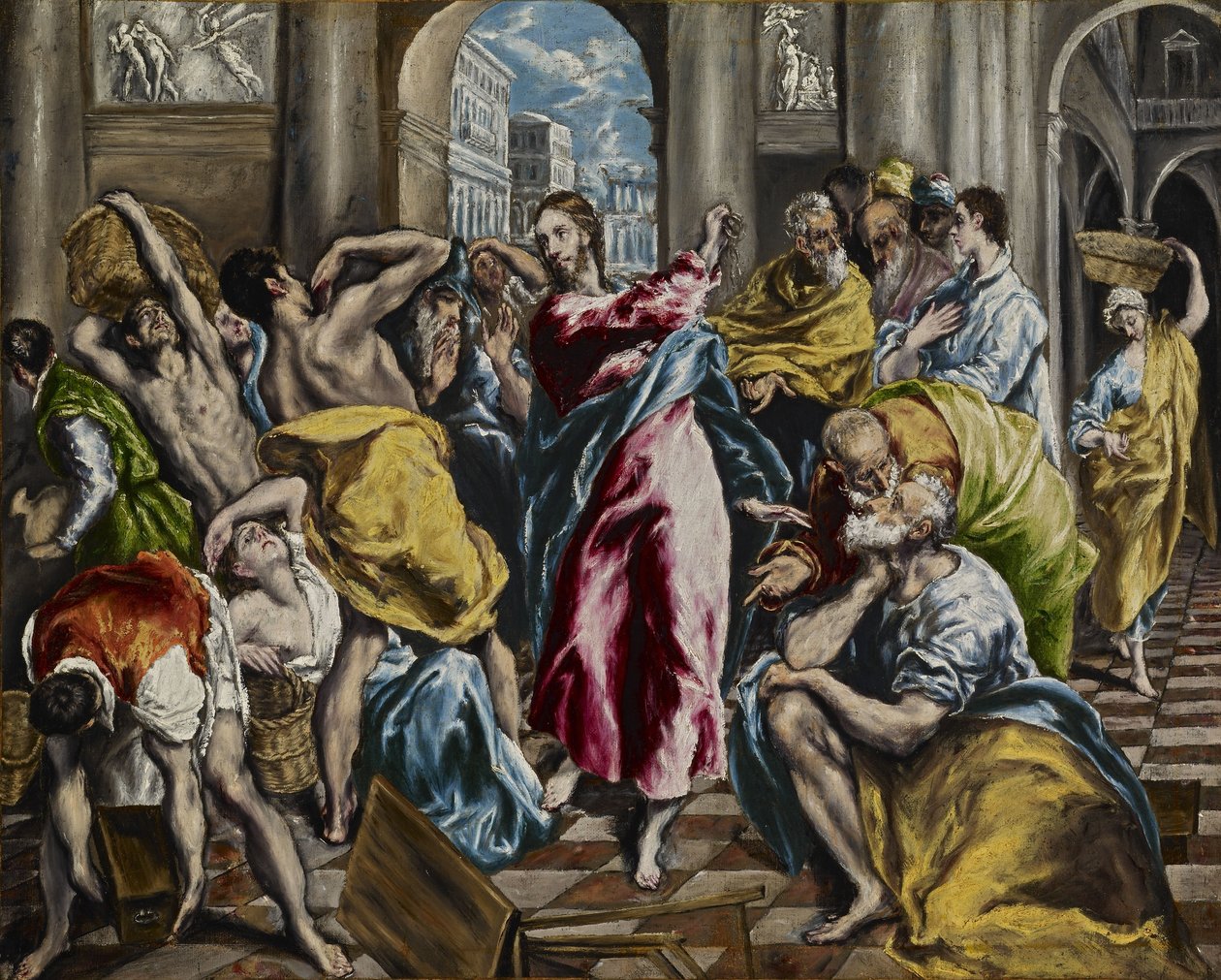 La purificazione del tempio da El Greco