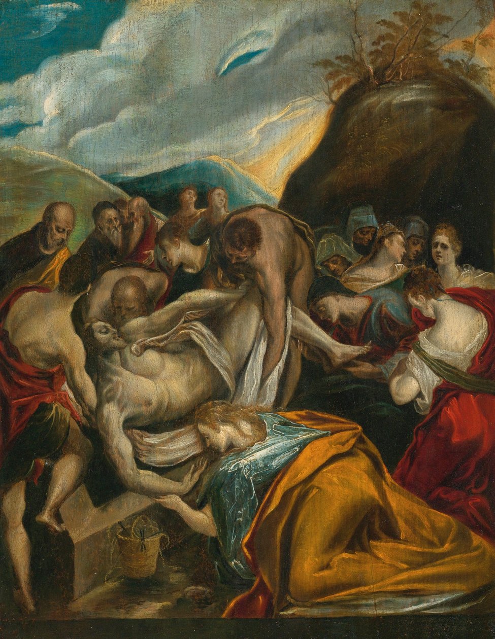 La sepoltura di Cristo da El Greco