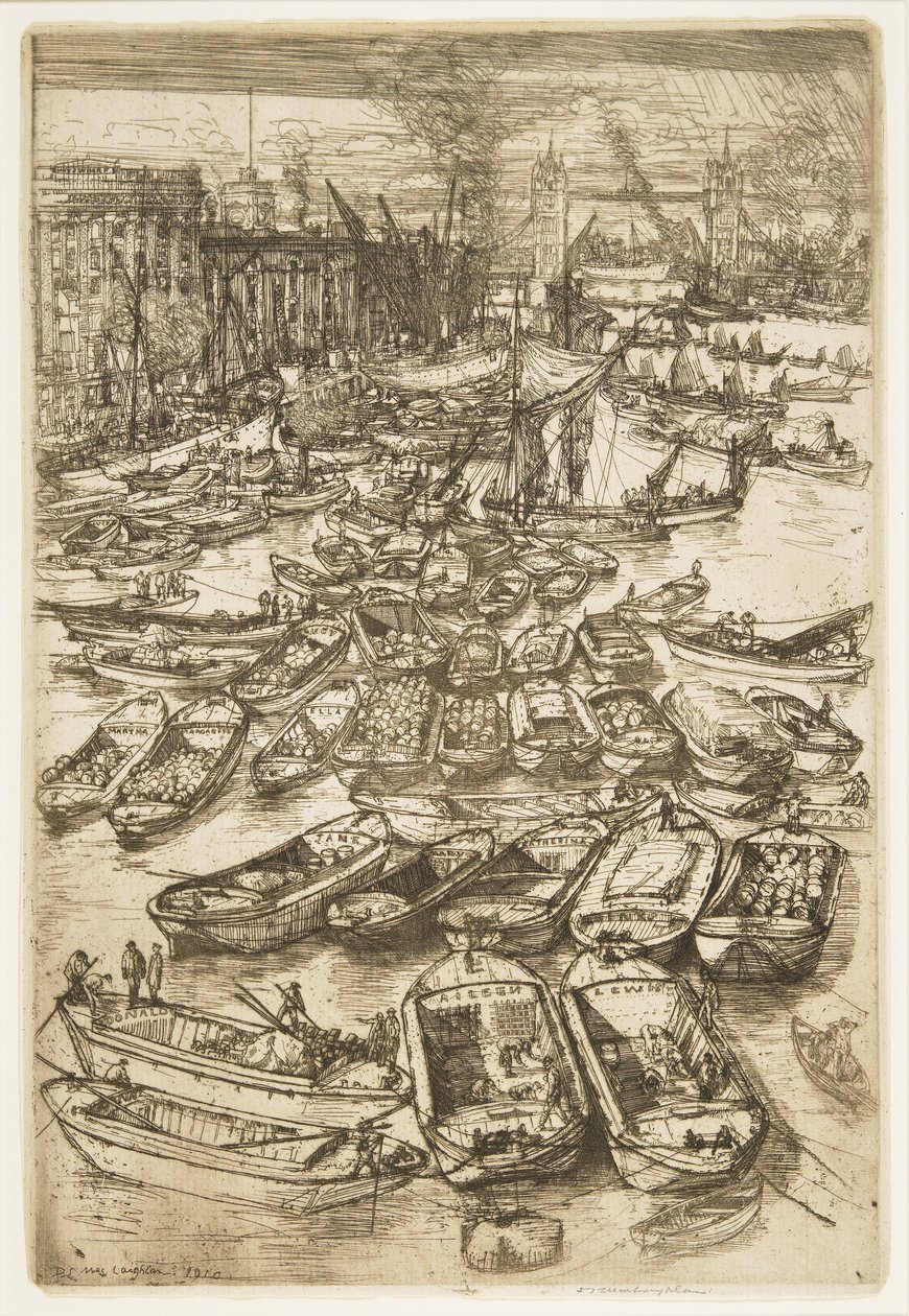 La piscina, 1910 da Donald Shaw MacLaughlan