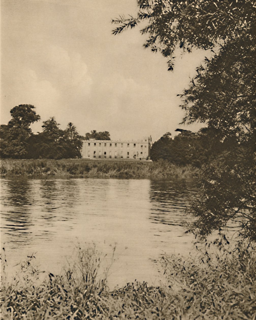 Fair Thames lava le rive canneggianti presso Syon House, c1935 da Donald McLeish