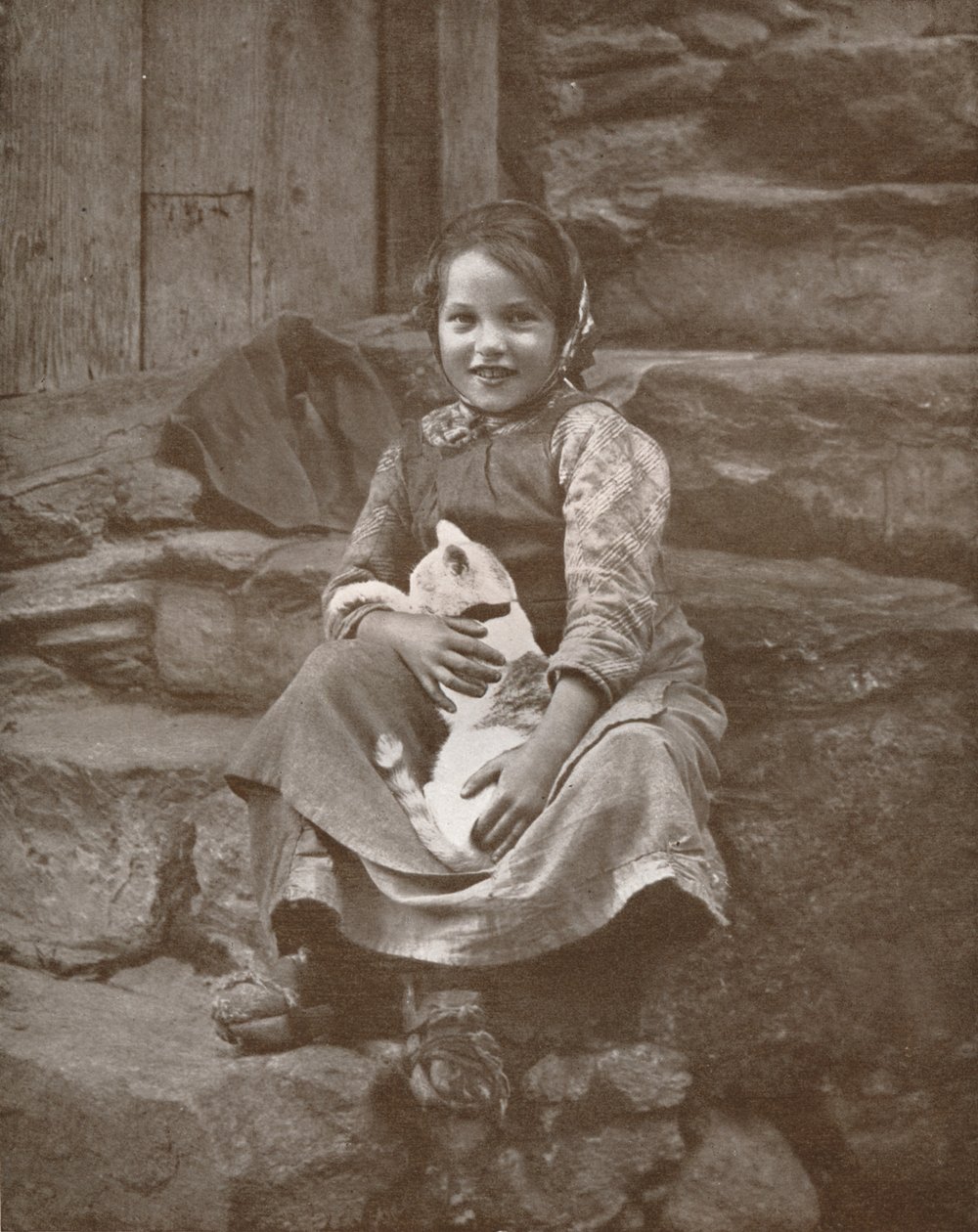 Due piccoli villaggi svizzeri a Hospenthal, 1916 da Donald McLeish
