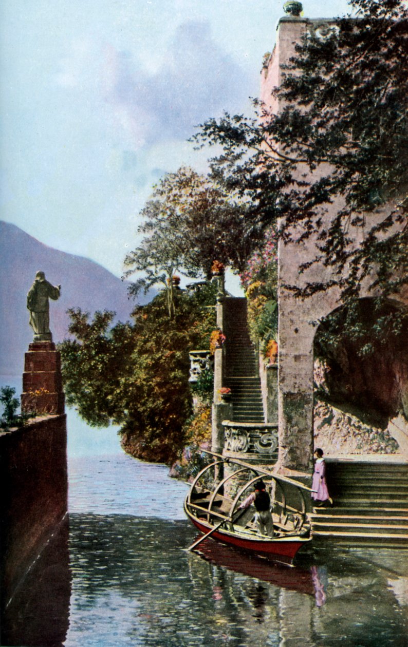 Villa del Balbianello, Lenno, Lago di Como, Italia da Donald McLeish