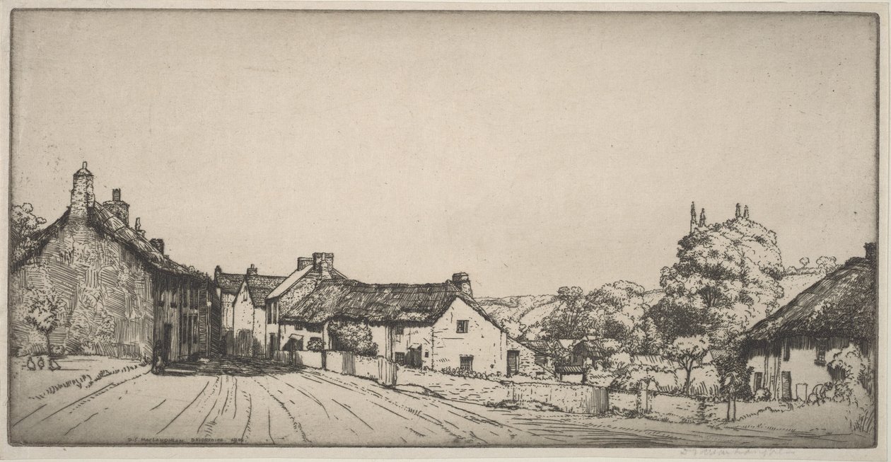 Un villaggio del Devonshire da Donald Shaw MacLaughlan