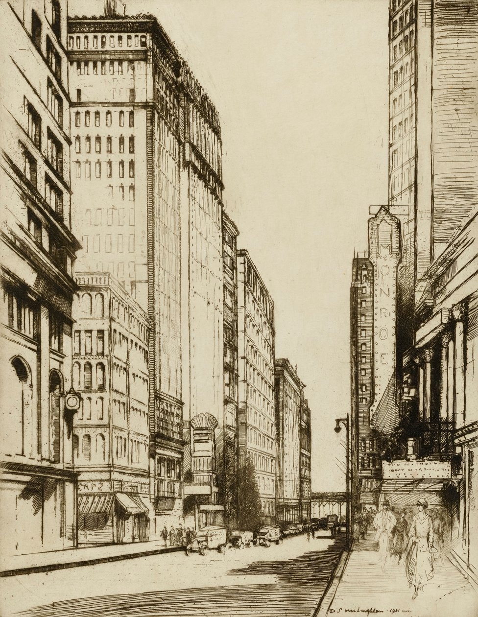 Chicago, via Monroe da Donald Shaw MacLaughlan
