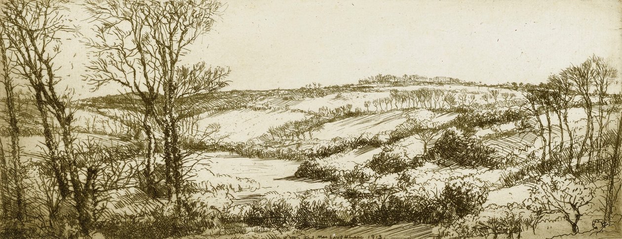 Paesaggio della Cornovaglia no. 1 da Donald Shaw MacLaughlan