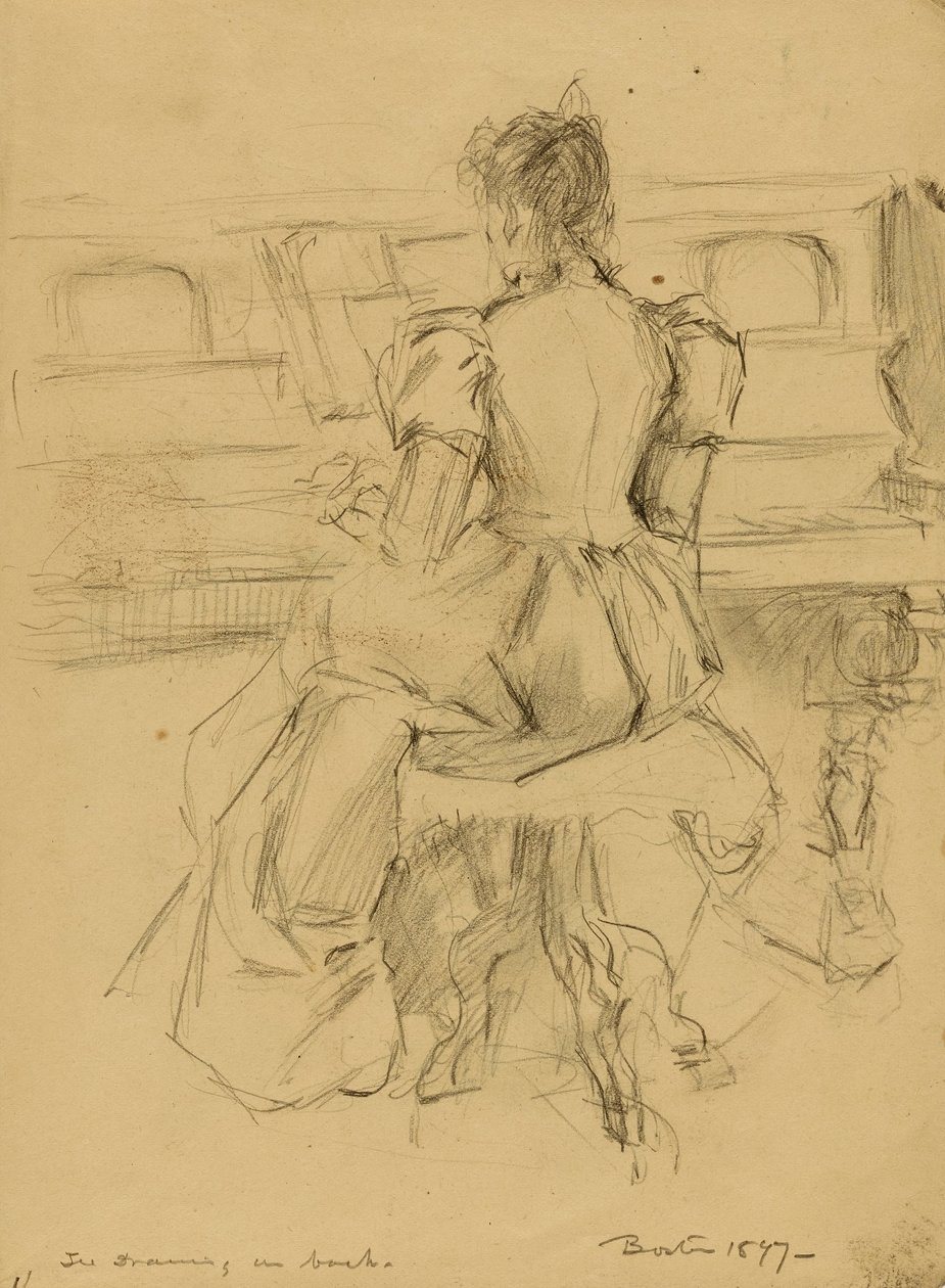 Ella al pianoforte da Donald Shaw MacLaughlan