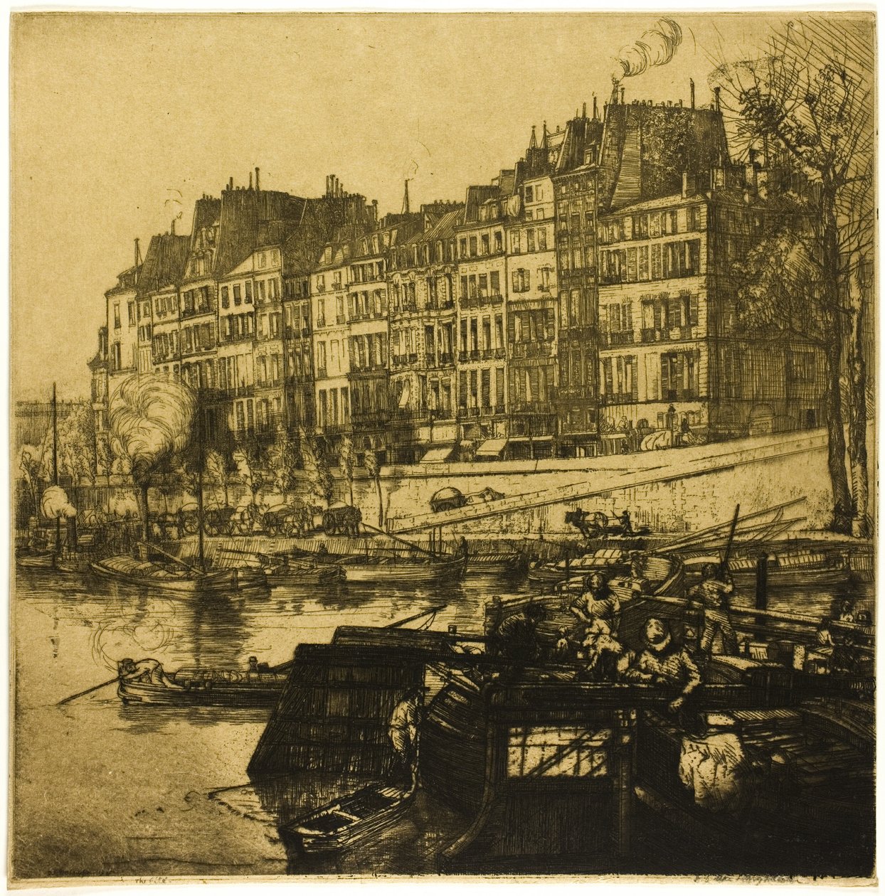 La Citè, Parigi da Donald Shaw MacLaughlan