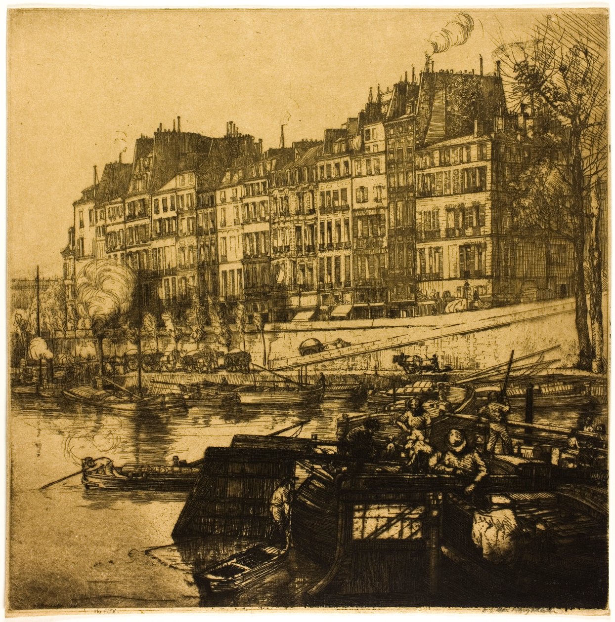 La Citè, Parigi da Donald Shaw MacLaughlan