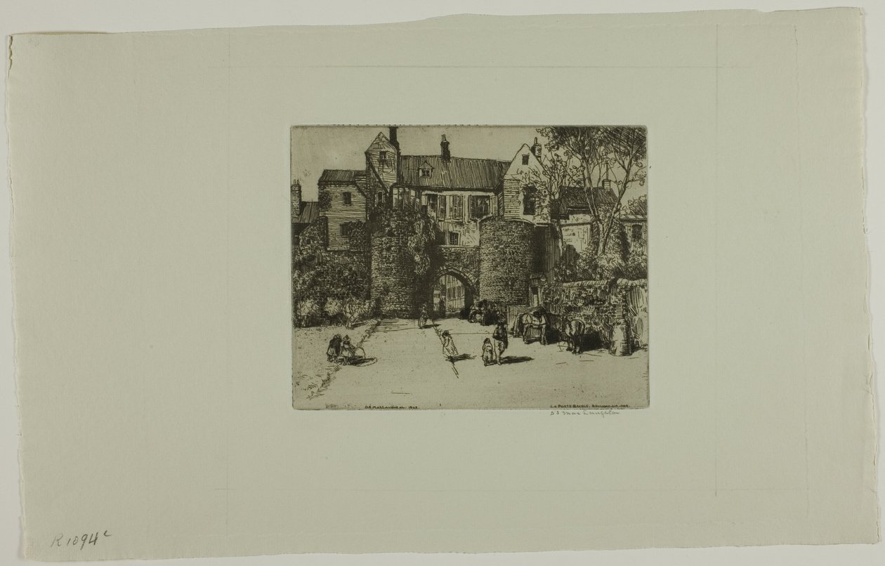 La Porte Gayole, Boulogne-sur-Mer da Donald Shaw MacLaughlan