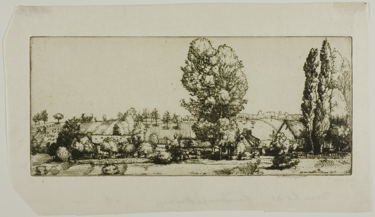 Paesaggio, Poigny da Donald Shaw MacLaughlan
