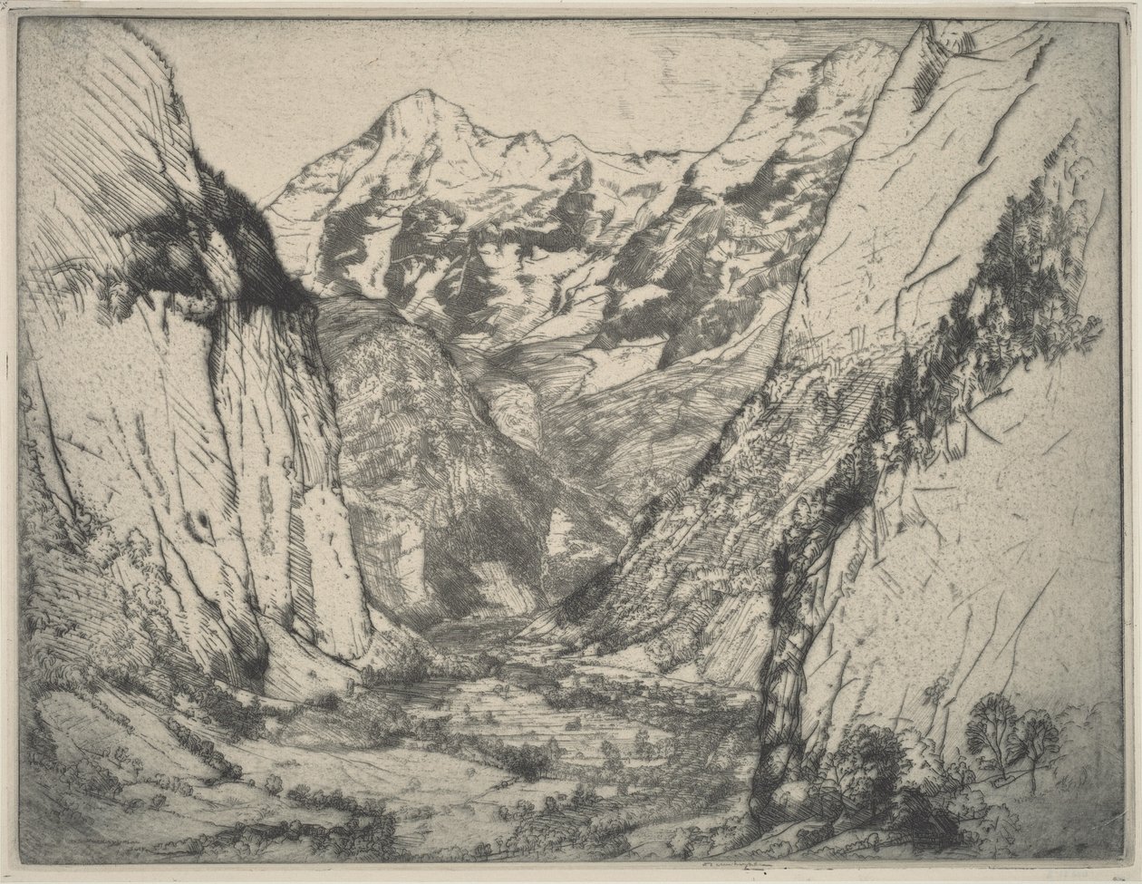 Lauterbrunnen da Donald Shaw MacLaughlan