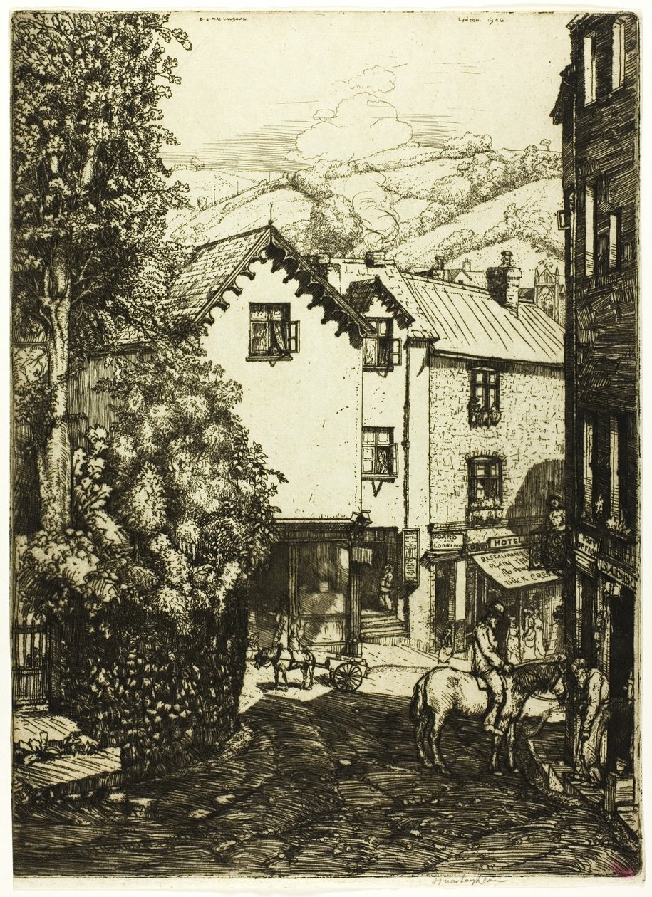 Lynton, Inghilterra da Donald Shaw MacLaughlan