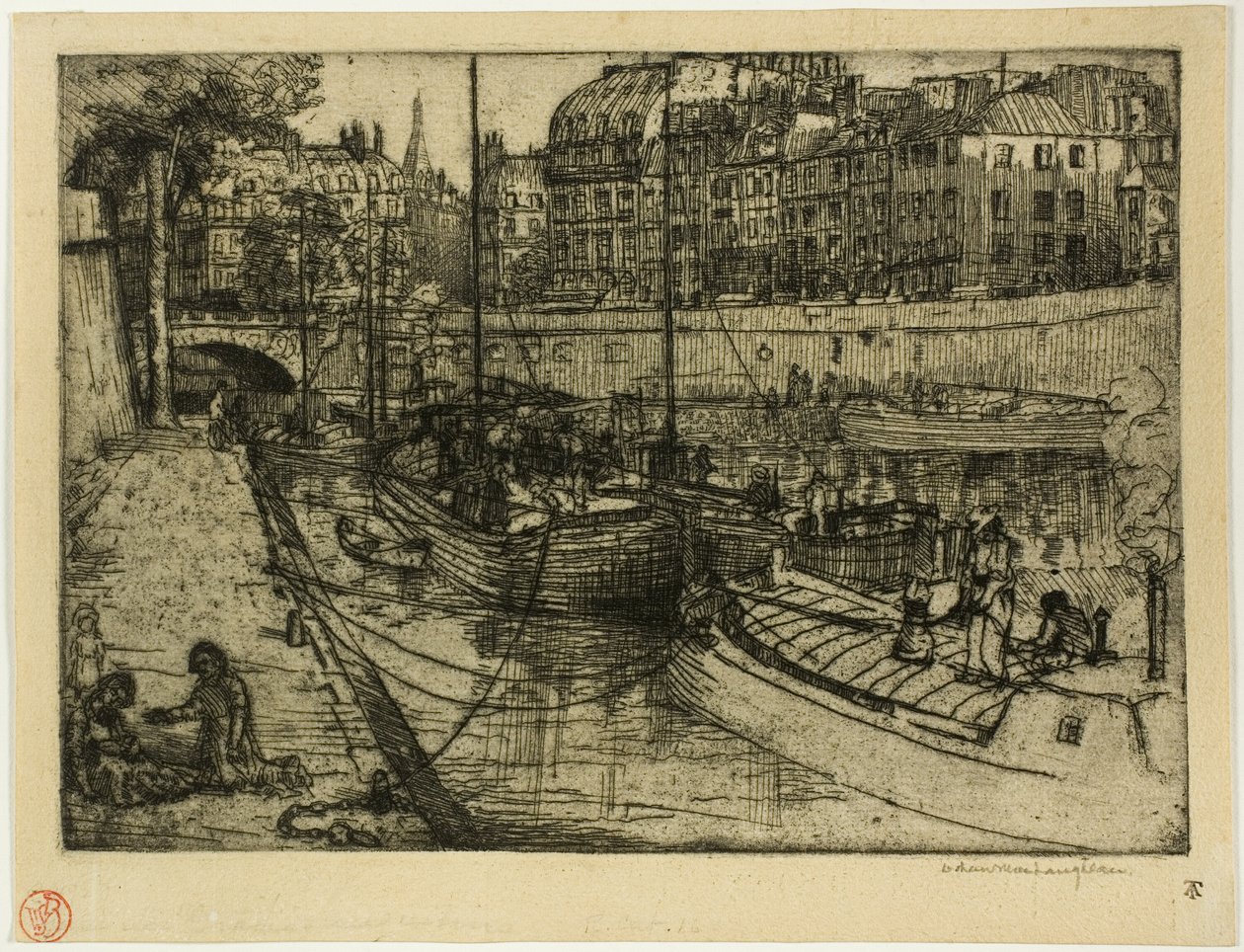Quai des Grands Augustins da Donald Shaw MacLaughlan