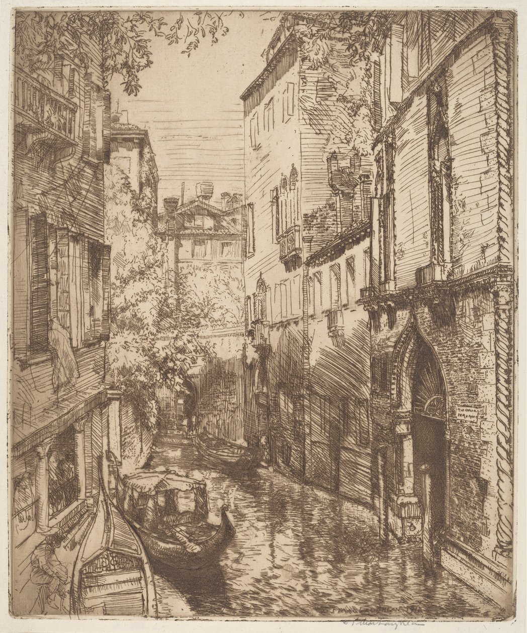 Rio delle Verona, Venezia da Donald Shaw MacLaughlan