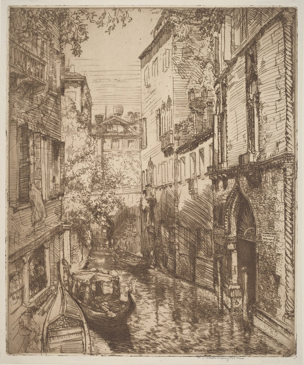 Rio delle Verona, Venezia da Donald Shaw MacLaughlan