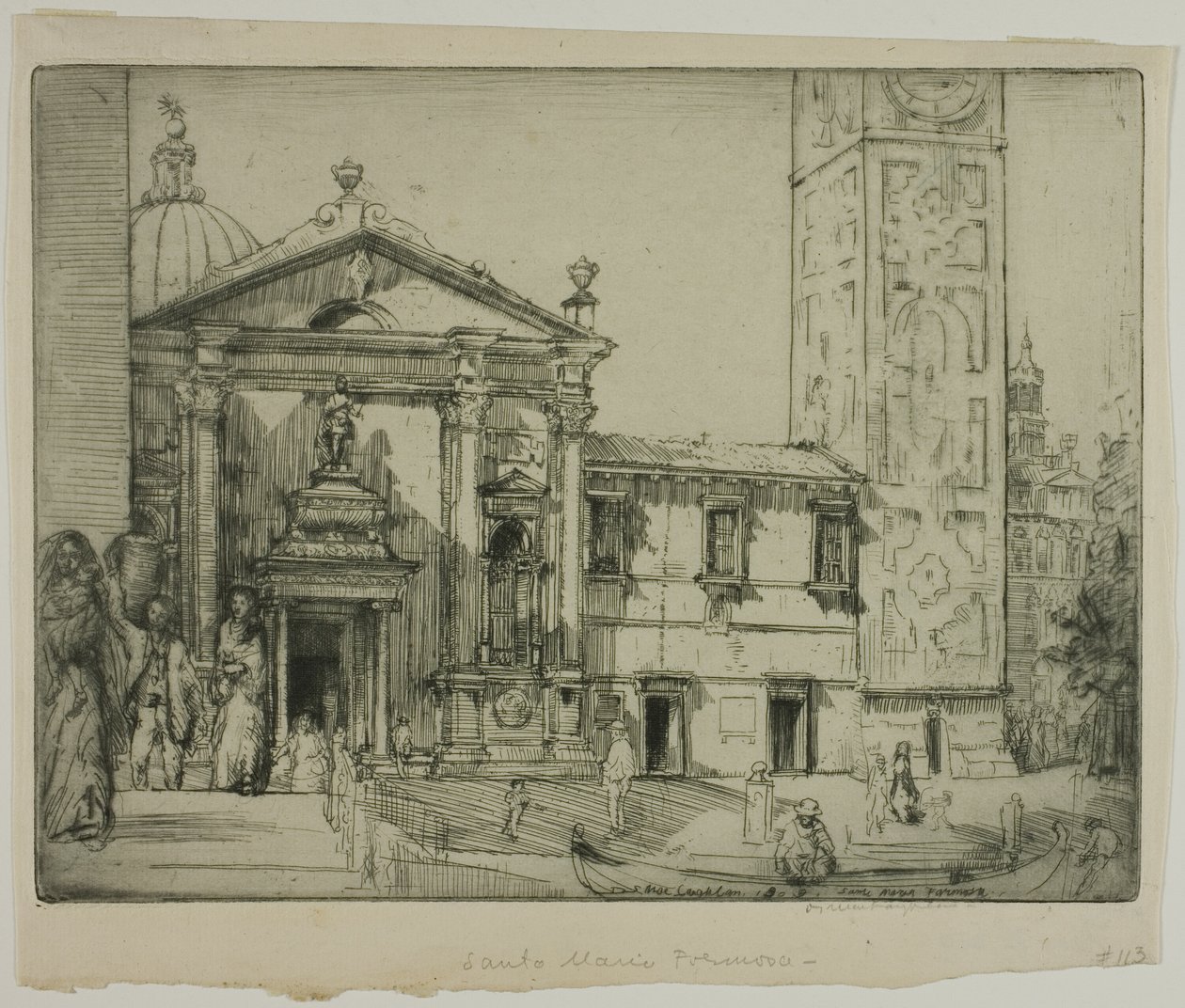 Santa Maria Formosa, Venezia da Donald Shaw MacLaughlan
