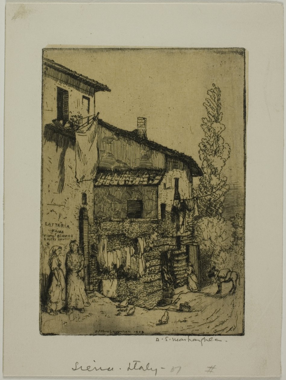 Siena da Donald Shaw MacLaughlan